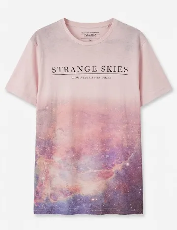 Tricou Pull&Bear, roz
