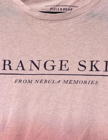 Tricou Pull&Bear, roz