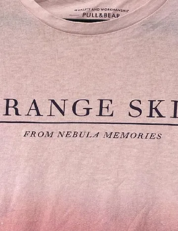 Tricou Pull&Bear, roz