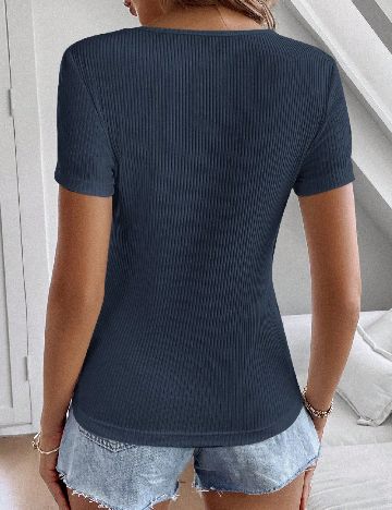 Tricou SHEIN, bleumarin