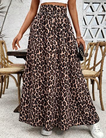 Fusta SHEIN, animal print