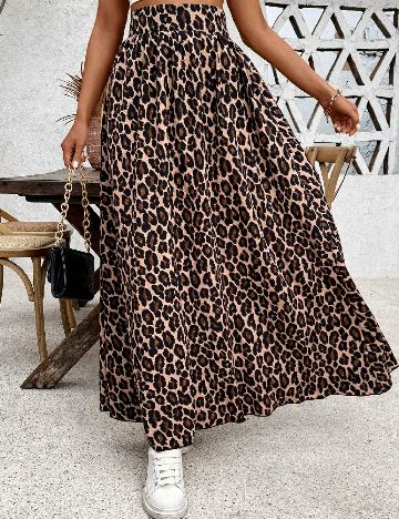 Fusta SHEIN, animal print