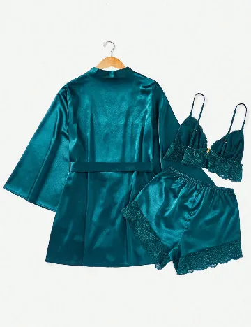 Pijama SHEIN, albastru