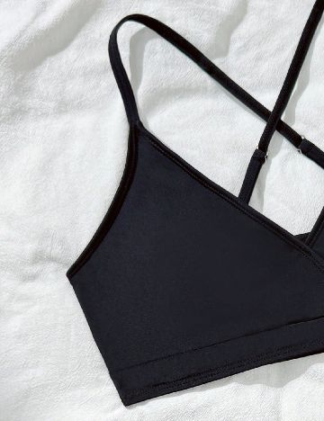 Costum de baie Shein Kids, negru