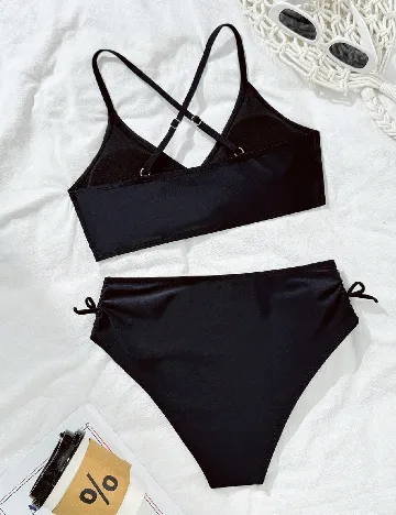 Costum de baie Shein Kids, negru