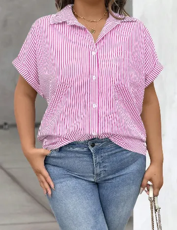 Camasa SHEIN CURVE, roz