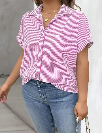 Camasa SHEIN CURVE, roz