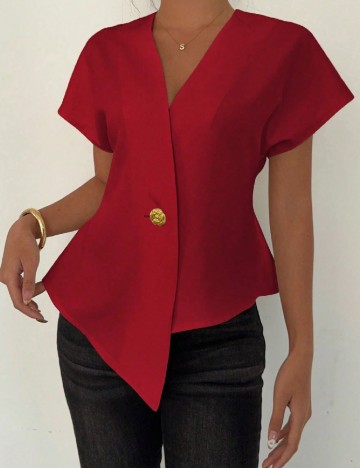 Bluza SHEIN, rosu