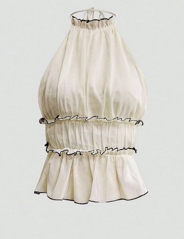 Top SHEIN, crem