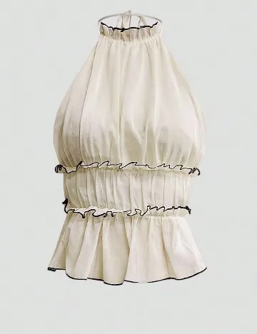 Top SHEIN, crem