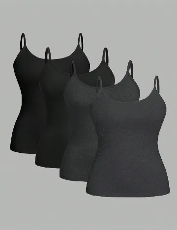 Set Maiouri 4 bucati SHEIN CURVE, mix culori