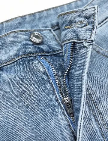 Pantaloni scurti SHEIN, albastru