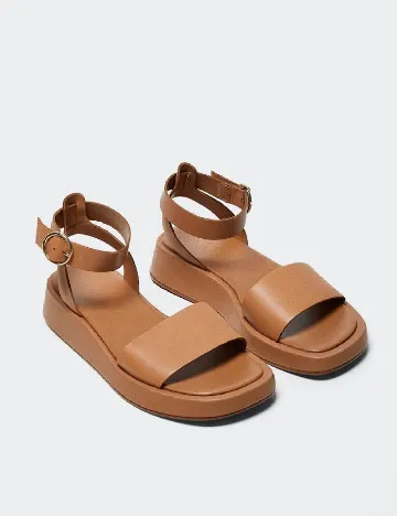 Sandale Mango, maro