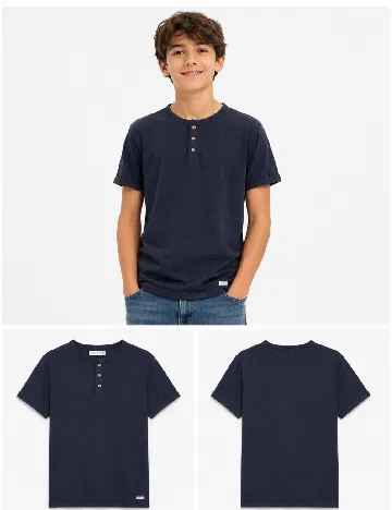 Tricou Zara, bleumarin