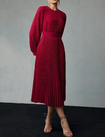 Rochie medie MOTF, rosu
