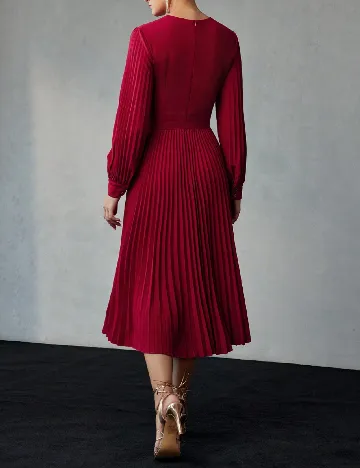 Rochie medie MOTF, rosu