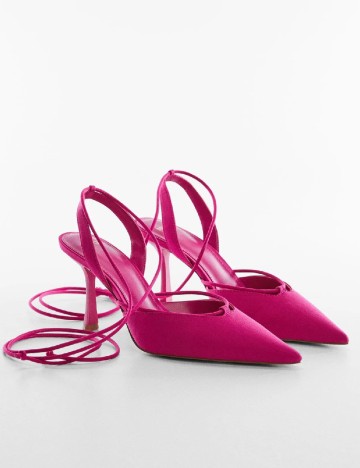 Pantofi Mango, roz