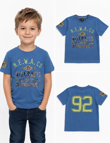 Tricou Zara, albastru
