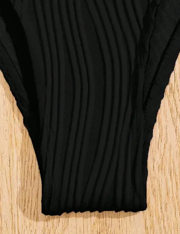 Costum de baie SHEIN, negru