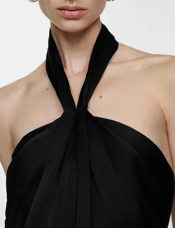 Salopeta Mango, negru