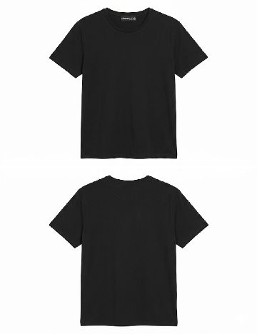 Tricou Bershka, negru