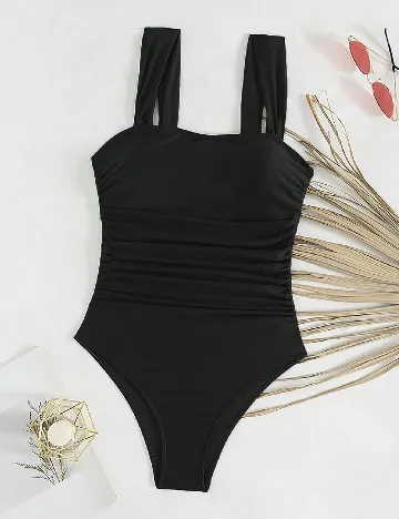Costum de baie SHEIN, negru