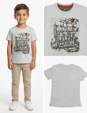 Tricou SHEIN, gri