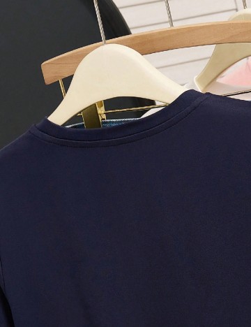Tricou SHEIN, bleumarin