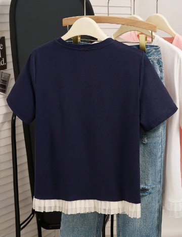 Tricou SHEIN, bleumarin