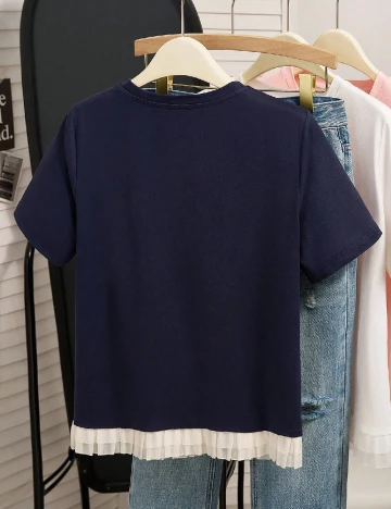 Tricou SHEIN, bleumarin