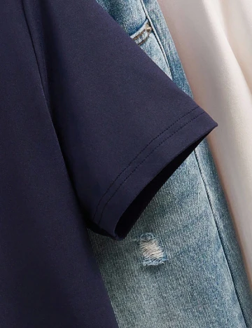 Tricou SHEIN, bleumarin