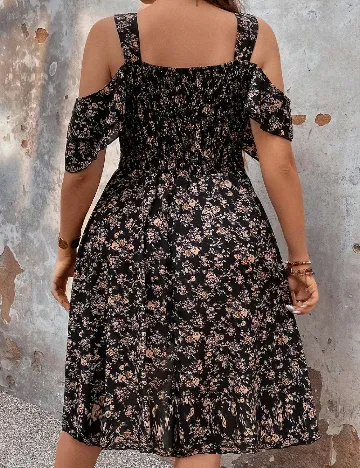Rochie scurta SHEIN CURVE, mix culori