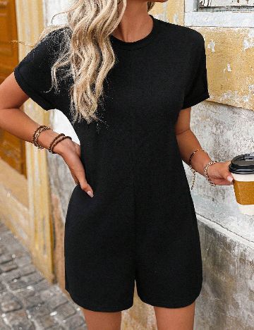 Salopeta SHEIN, negru