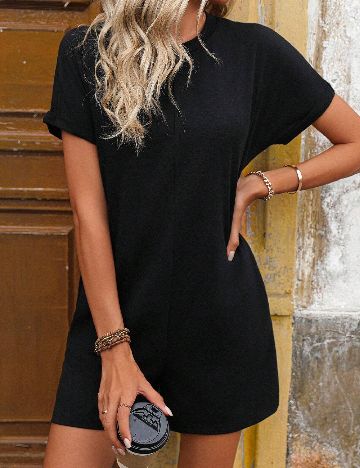 Salopeta SHEIN, negru