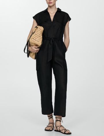 Salopeta Mango, negru