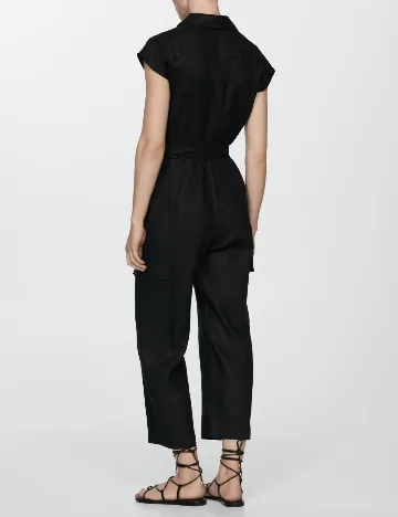 Salopeta Mango, negru