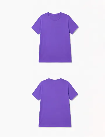 Tricou Bershka, mov