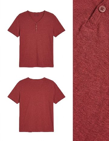 Tricou Bershka, rosu