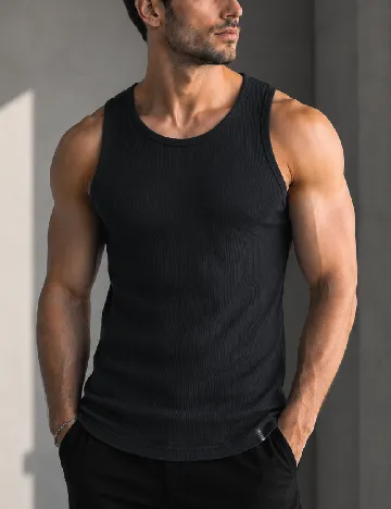 Maiou Bershka, negru