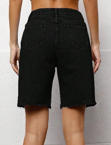 Pantaloni scurti SHEIN, negru