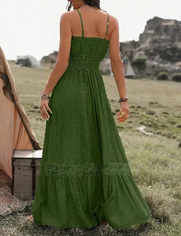Rochie lunga SHEIN, verde