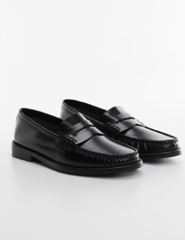 Mocasini Mango, negru