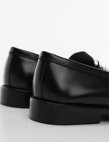 Mocasini Mango, negru