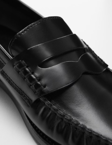 Mocasini Mango, negru