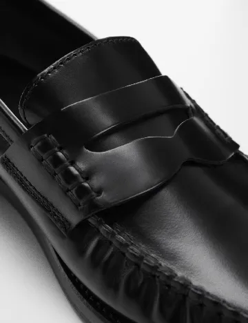 Mocasini Mango, negru