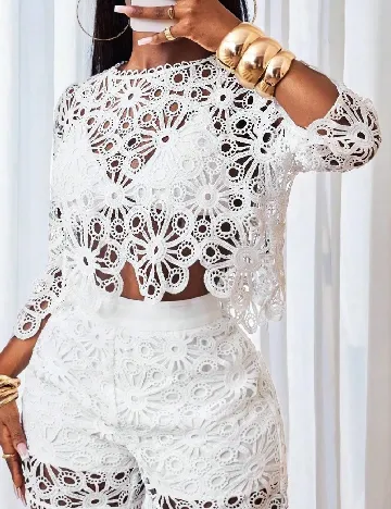 Bluza SHEIN, alb