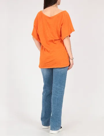 Tricou Zara, portocaliu