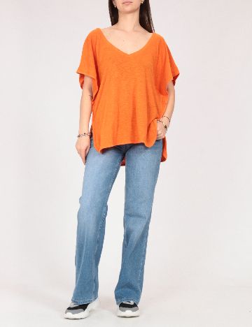 Tricou Zara, portocaliu