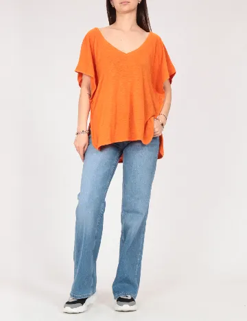 Tricou Zara, portocaliu