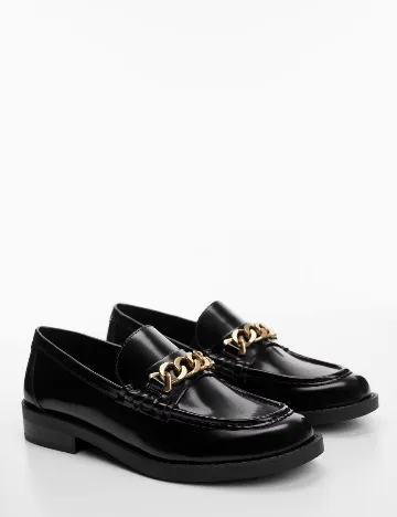 Mocasini Mango, negru